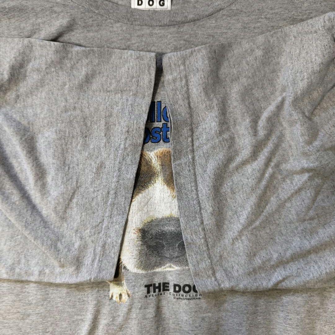 USED XL Dog printed T-shirt -THE DOG-