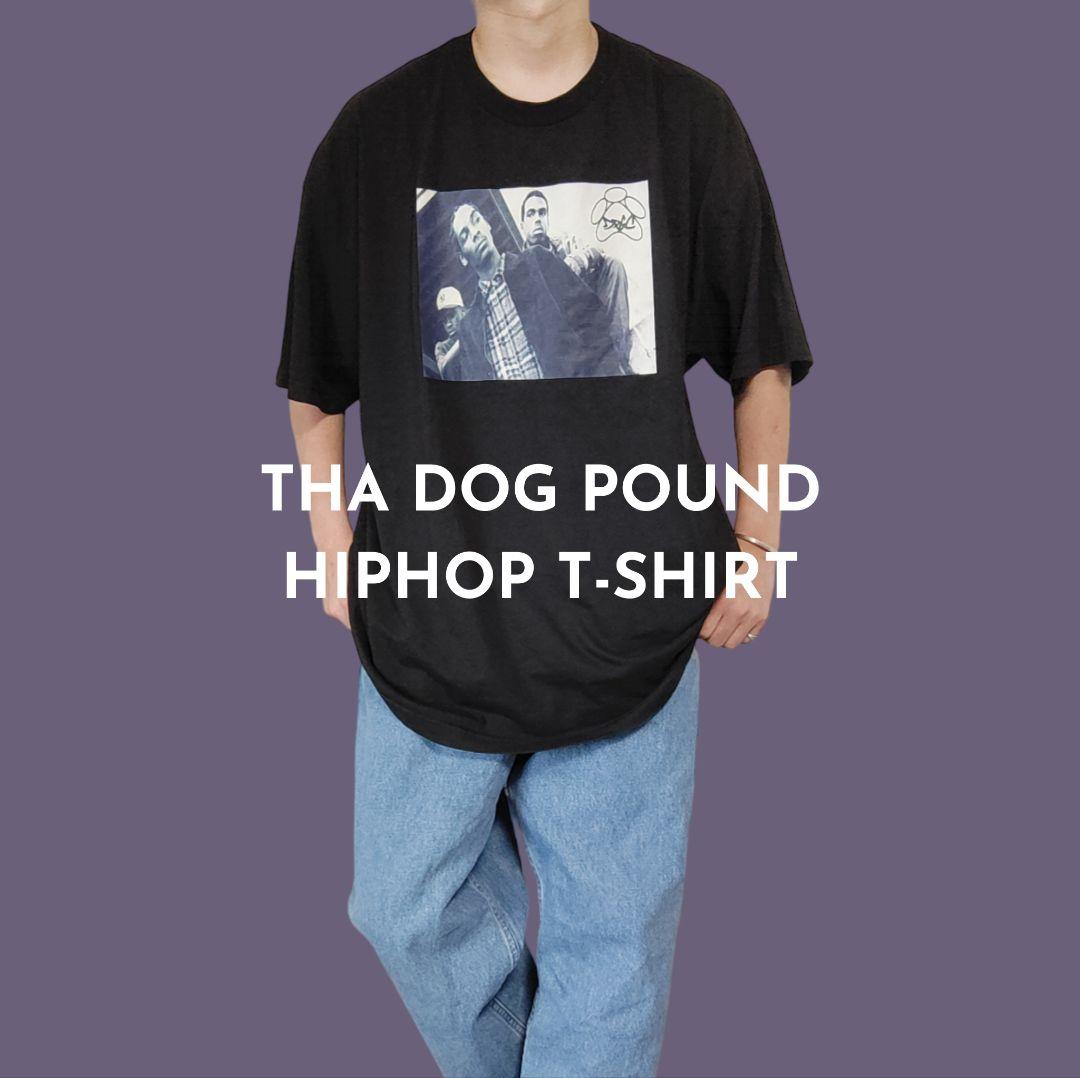 USED XXL Hiphop T-shirt -THA DOG POUND-