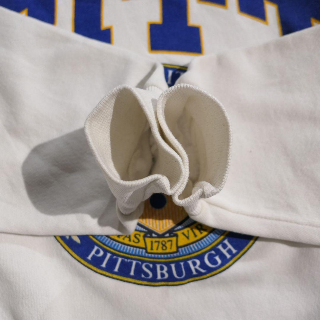 VINTAGE 90s M Collage Sweat -Pittsburgh Uniiversity-