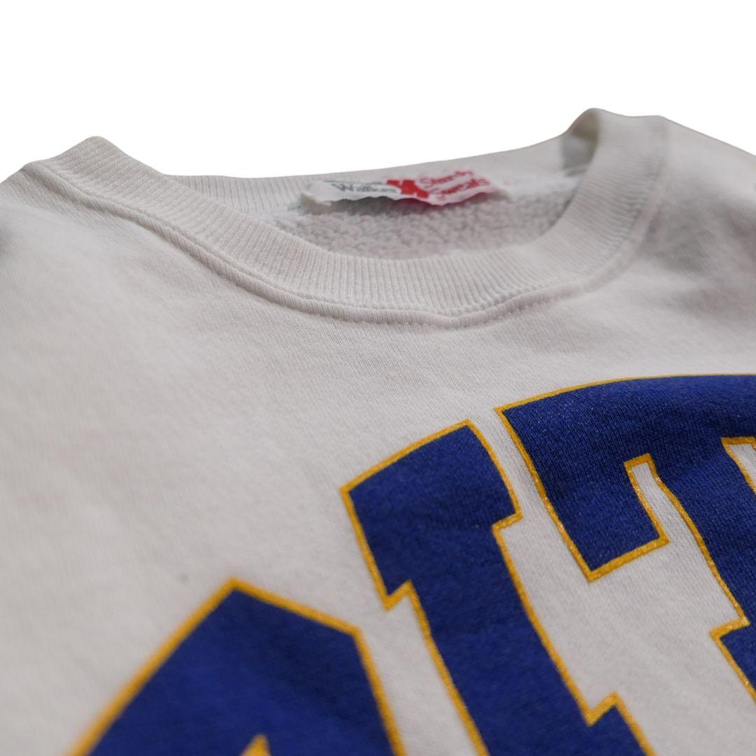 VINTAGE 90s M Collage Sweat -Pittsburgh Uniiversity-