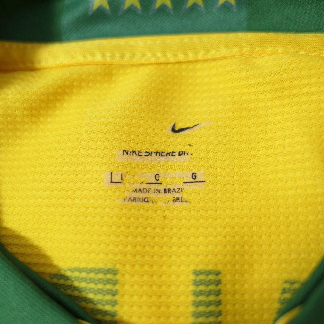 VINTAGE 00s Soccer game shirt -BRAZIL-
