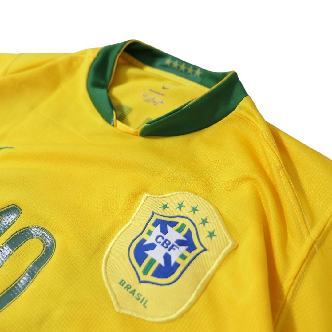 VINTAGE 00s Soccer game shirt -BRAZIL-