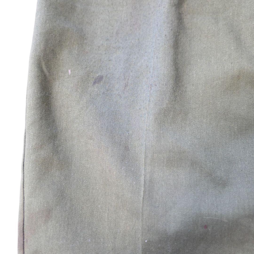 VINTAGE 80s 32inch OG-507 Baker pants -U.S.ARMY-