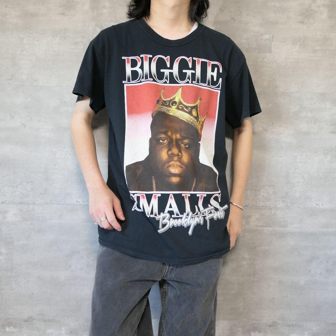 USED L Hiphop T-shirt -notorious B.I.G-