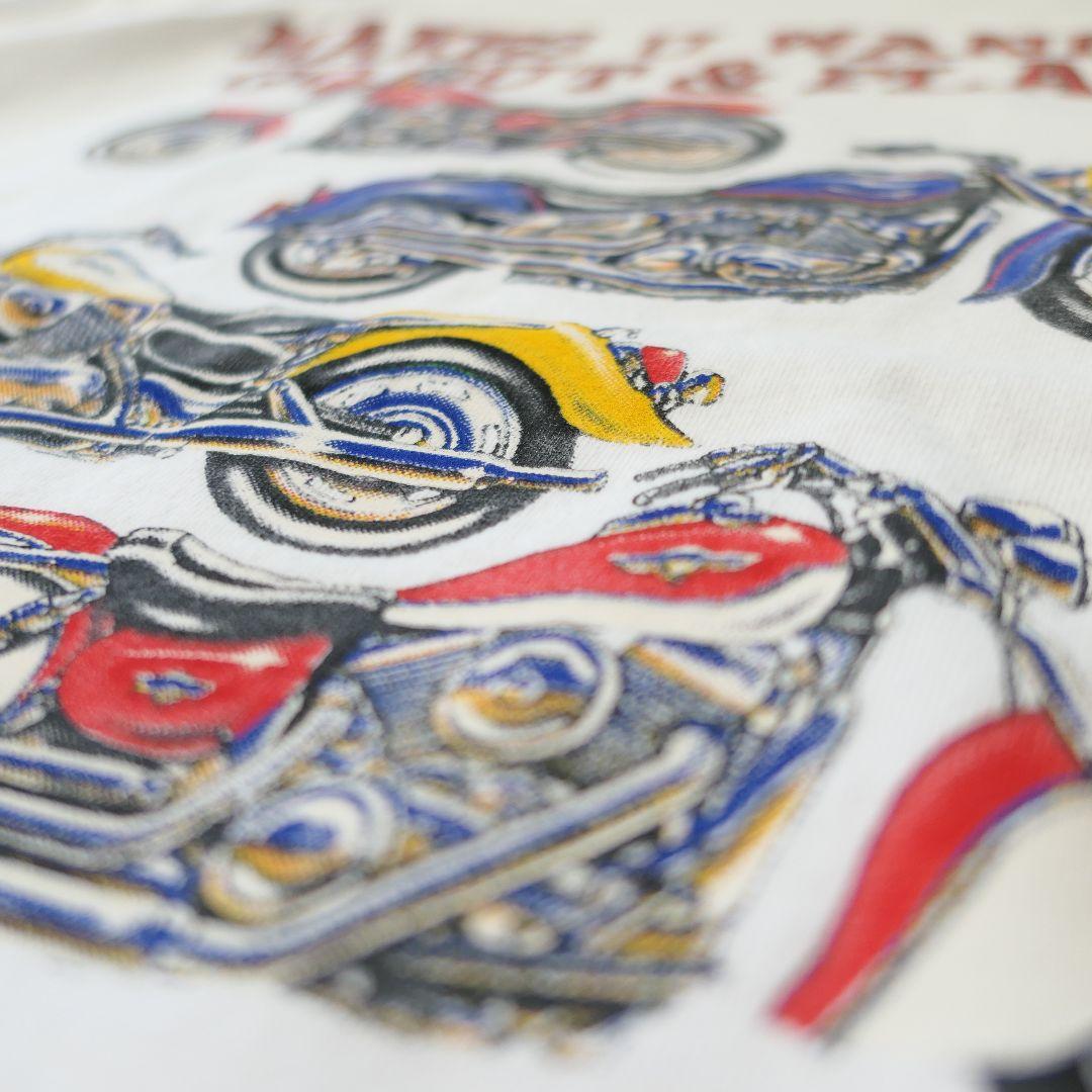 USED L Printed T-shirt -anvil-