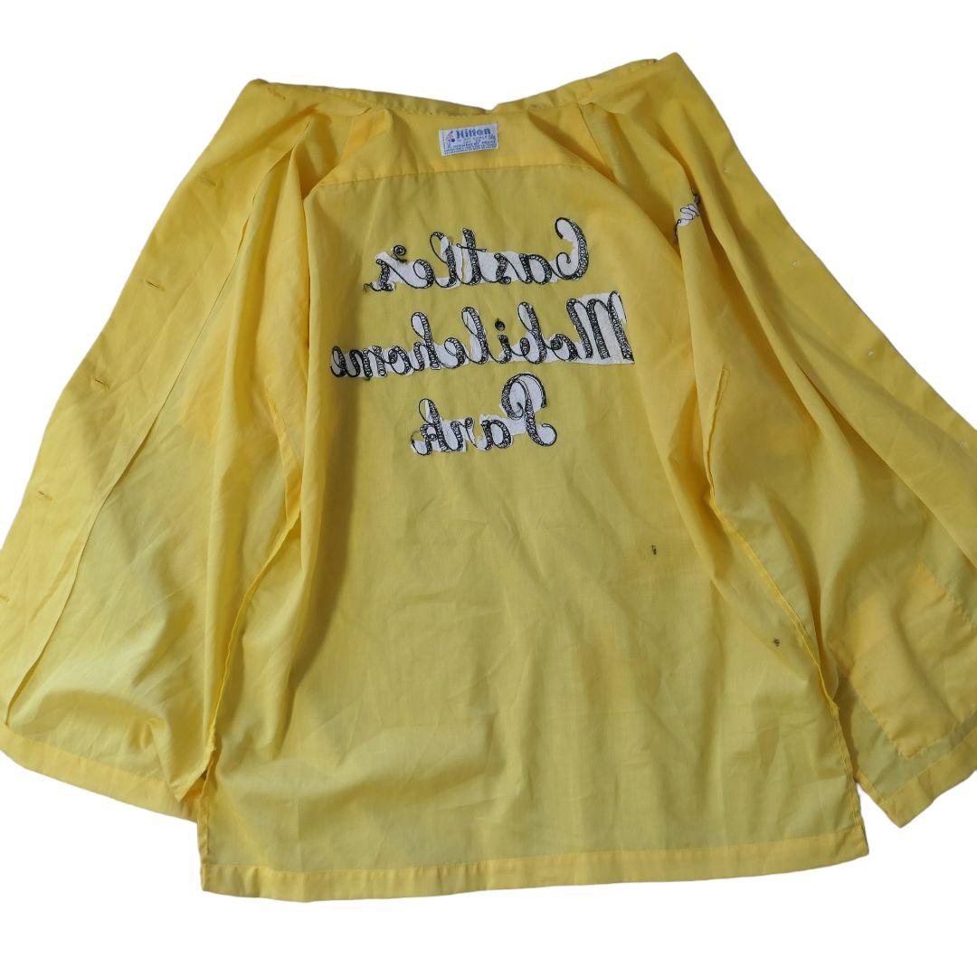 VINTAGE 70s M Bowling shirt -Hilton-