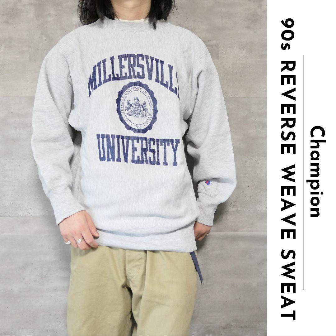 VINTAGE 90s XL Reverse weave sweat -Champion-