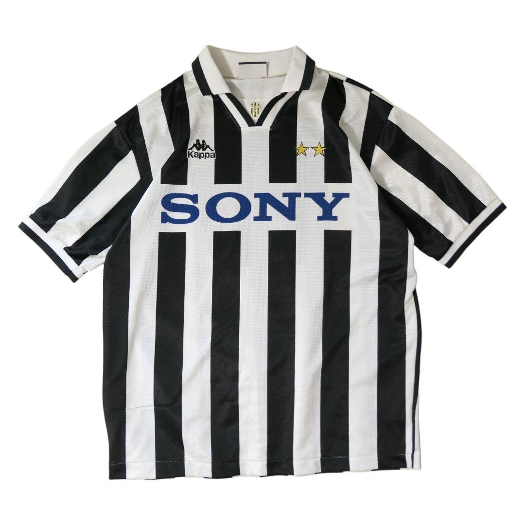 VINTAGE 90s L Soccer game shirt -JUVENTUS-