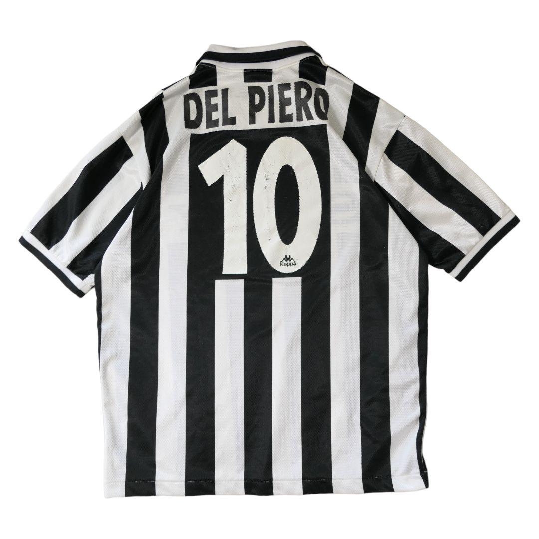 VINTAGE 90s L Soccer game shirt -JUVENTUS-