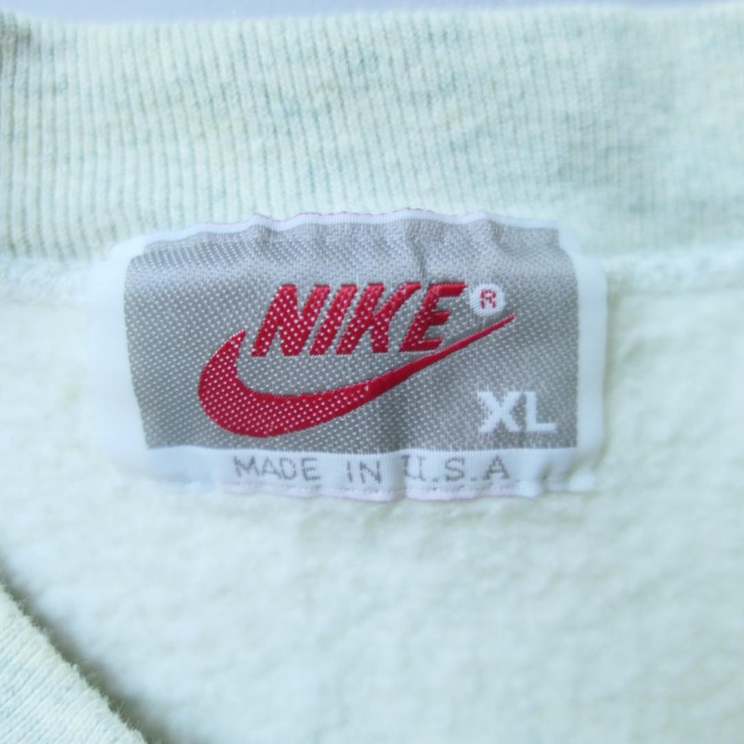 VINTAGE 90s XL Logo Sweat -Bootleg NIKE-