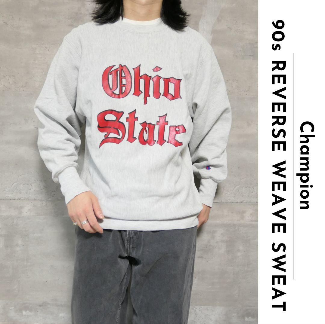 VINTAGE 90s L Reverse weave sweat -Champion-