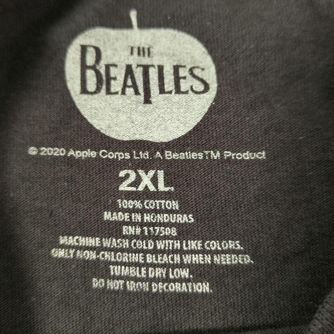 USED 2XL Rock band T-shirt -THE BEATLES-