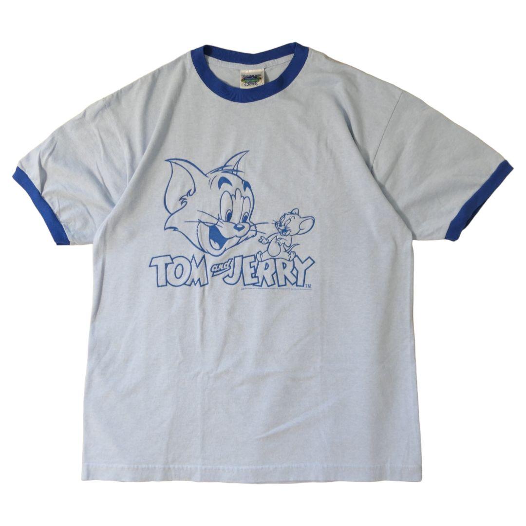 VINTAGE 00s L Ringer T-shirt -TOM and JERRY-