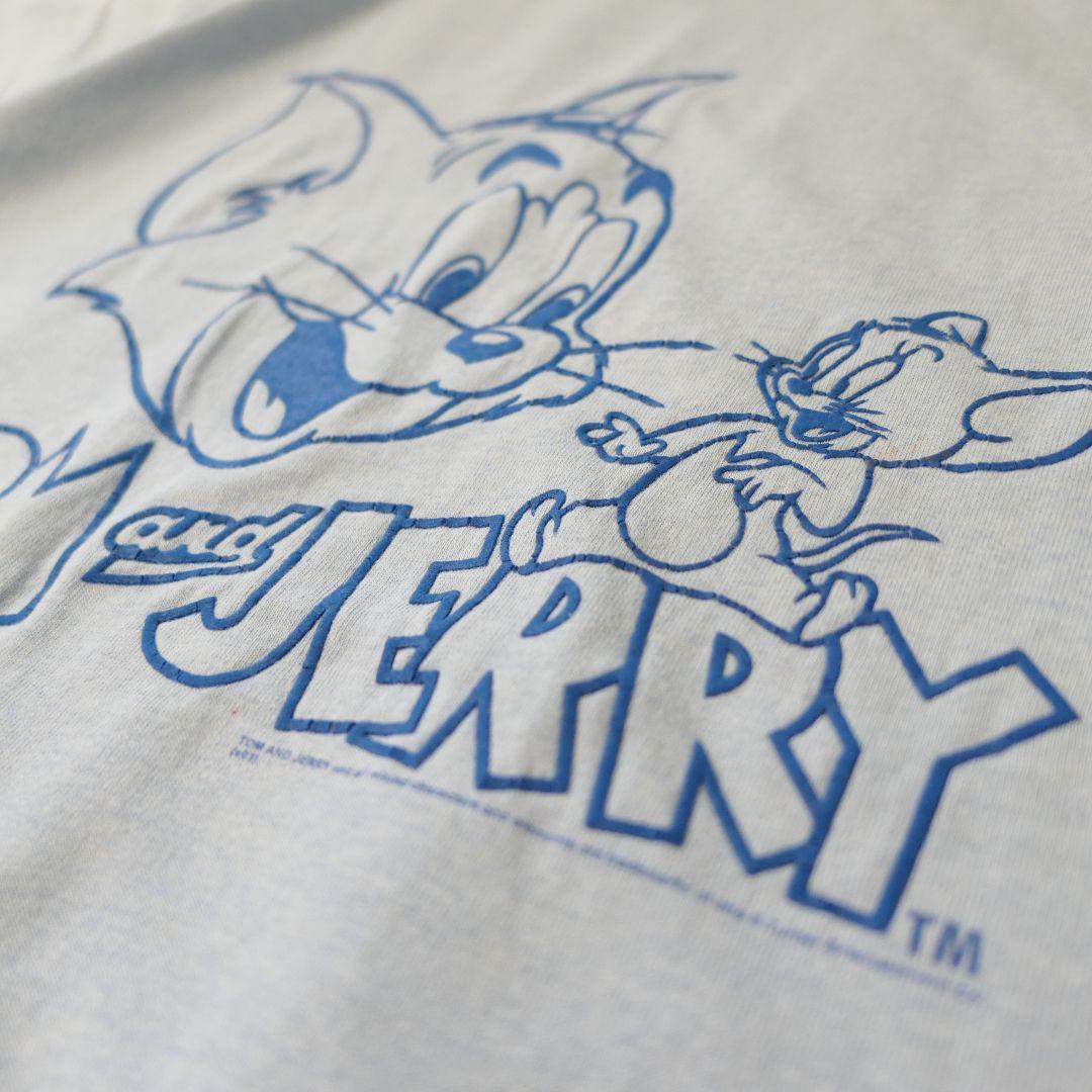 VINTAGE 00s L Ringer T-shirt -TOM and JERRY-