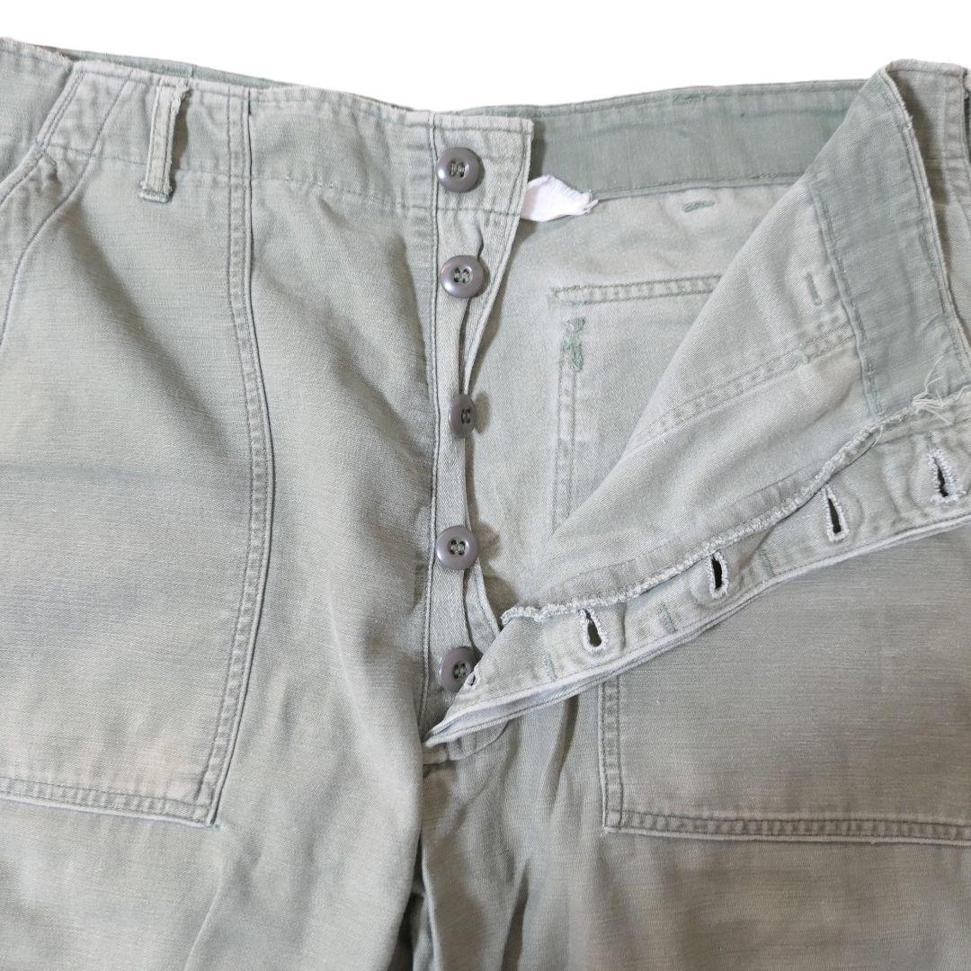 VINTAGE 70s 38inch OG-107 Baker pants -U.S.ARMY-