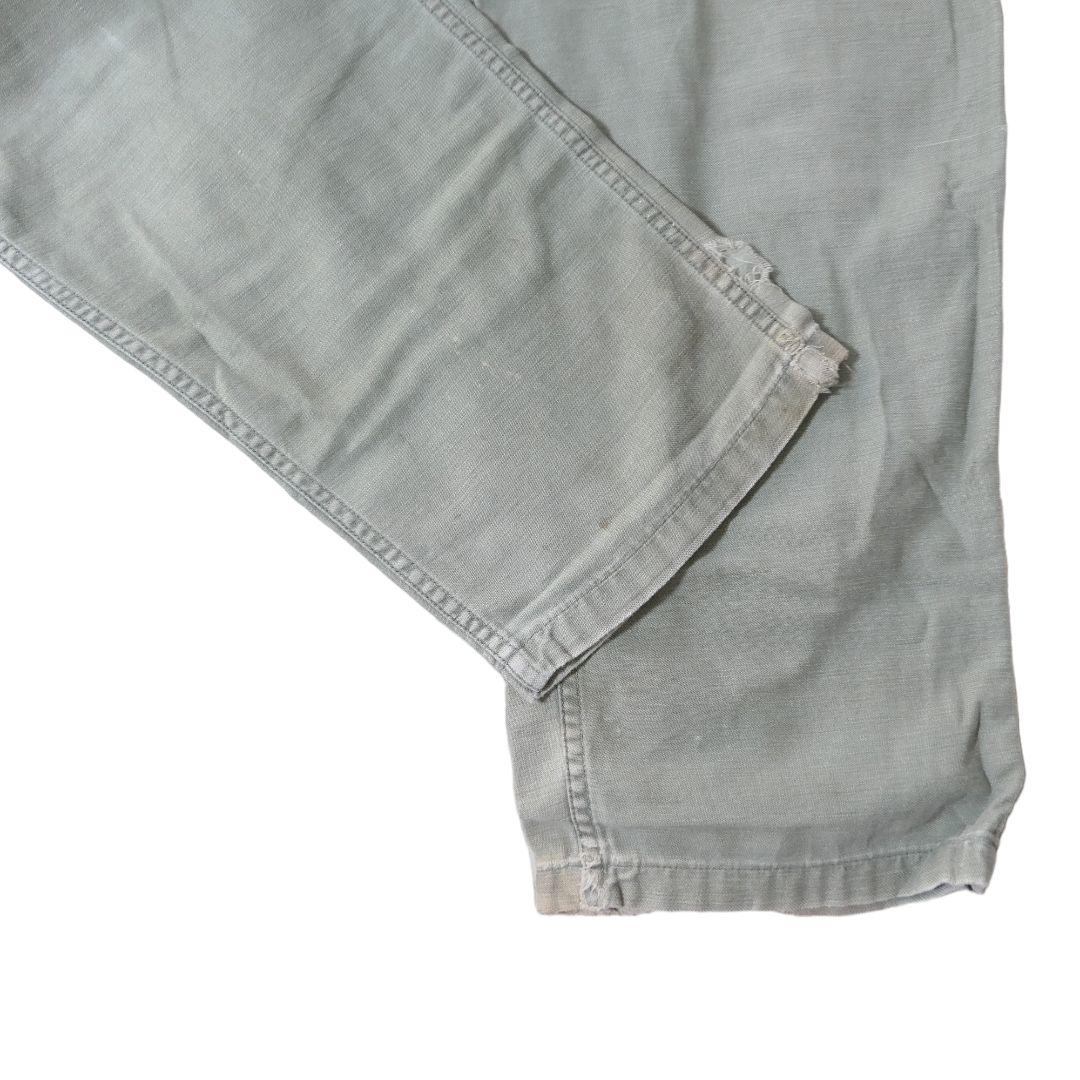 VINTAGE 70s 38inch OG-107 Baker pants -U.S.ARMY-