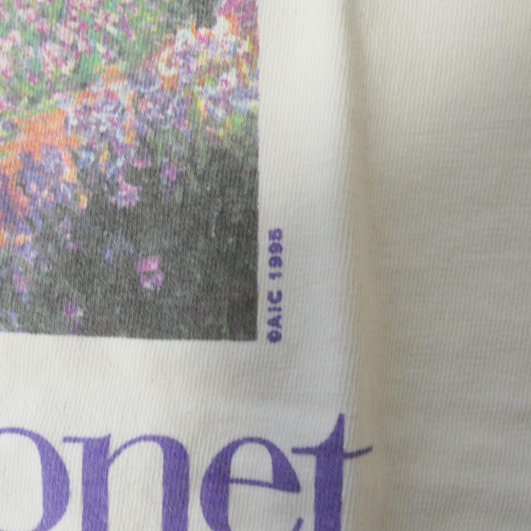 VINTAGE 90s XL Art T-shirt -Claude Monet-