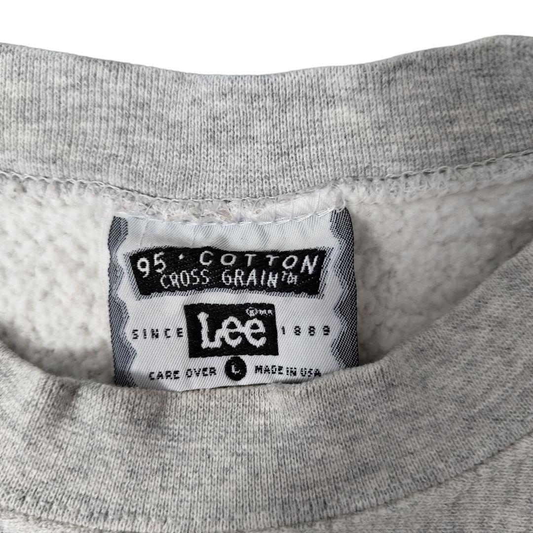 VINTAGE 90s L Reverse weave type sweat -Lee-