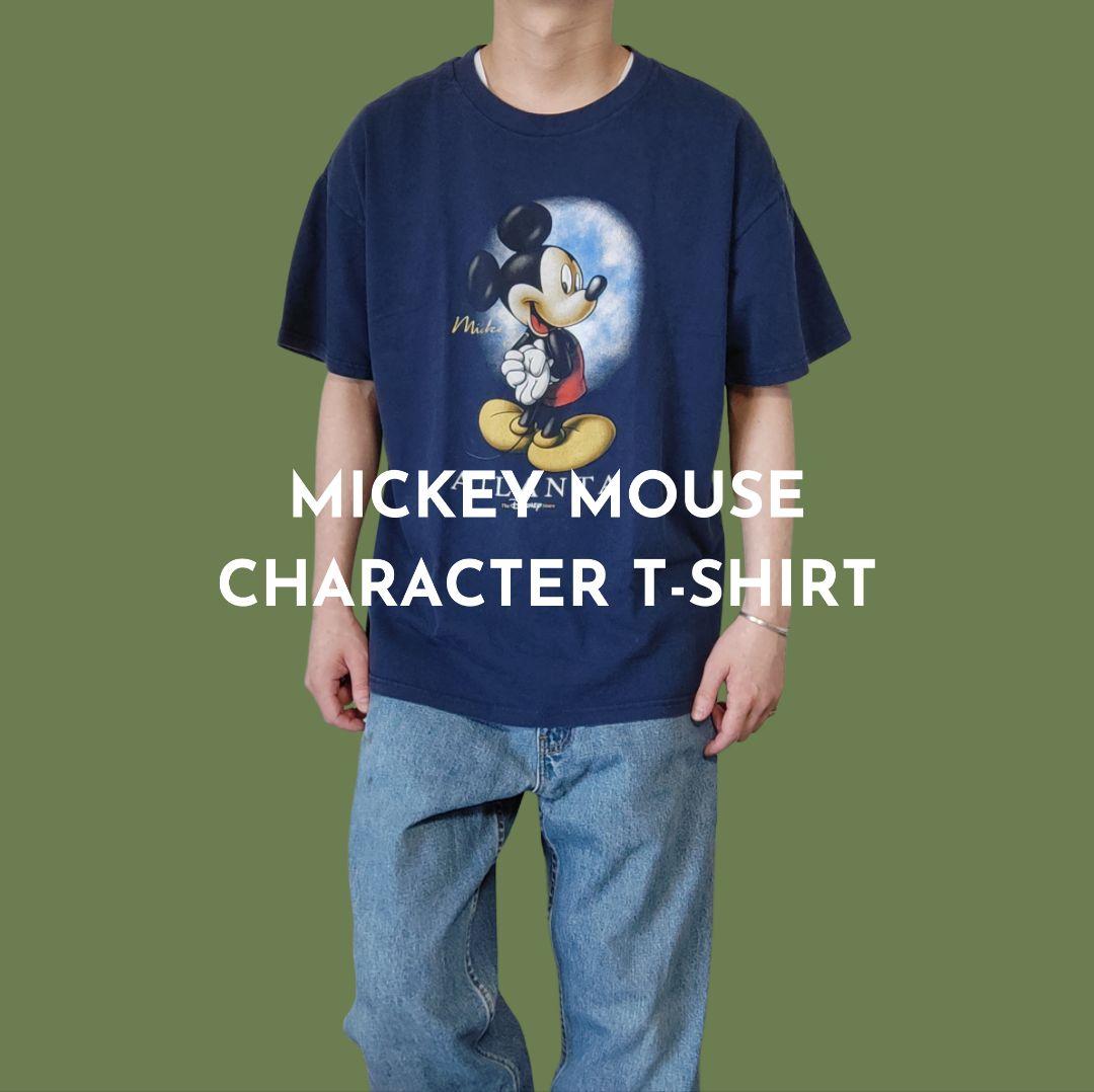 Vintage 00s L Character T-shirt -Mickey Mouse-