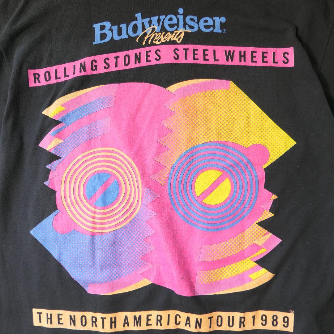 VINTAGE 80s Rock band T-shirt -THE ROLLING STONES-