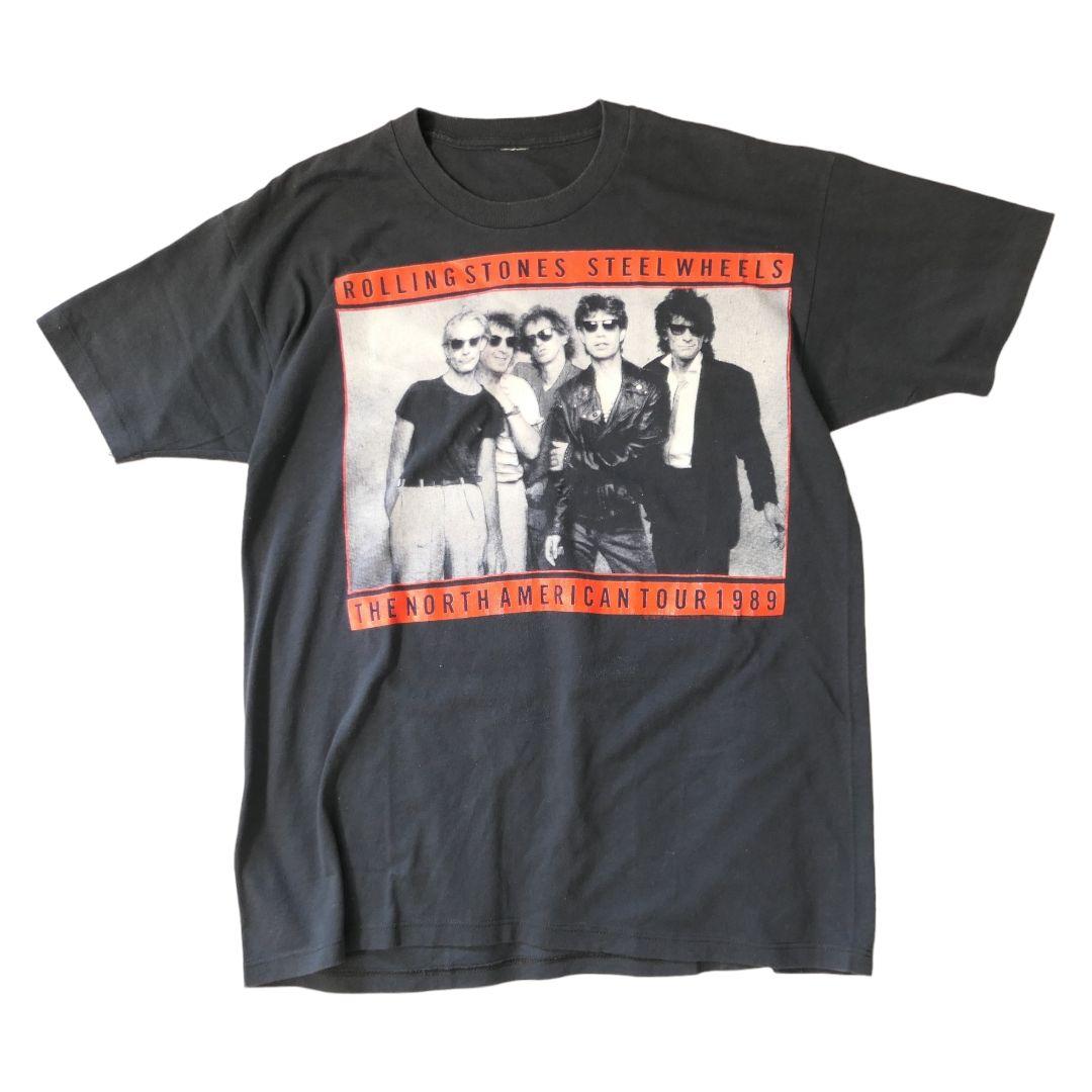 VINTAGE 80s Rock band T-shirt -THE ROLLING STONES- – ユウユウジテキ