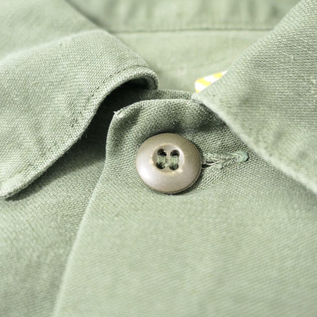 VINTAGE 70s M OG-107 Utility shirt -U.S.ARMY-
