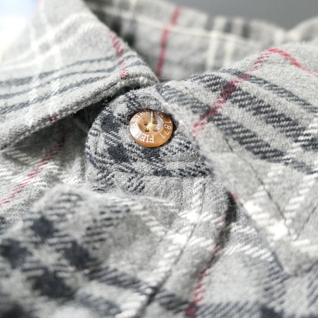 USED L Heavy frannel shirt -FIELD & STREAM-