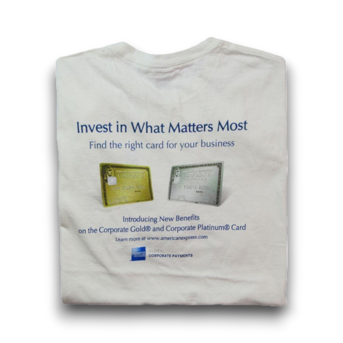 USED XL Promotion Tee -AMERICAN EXPRESS-