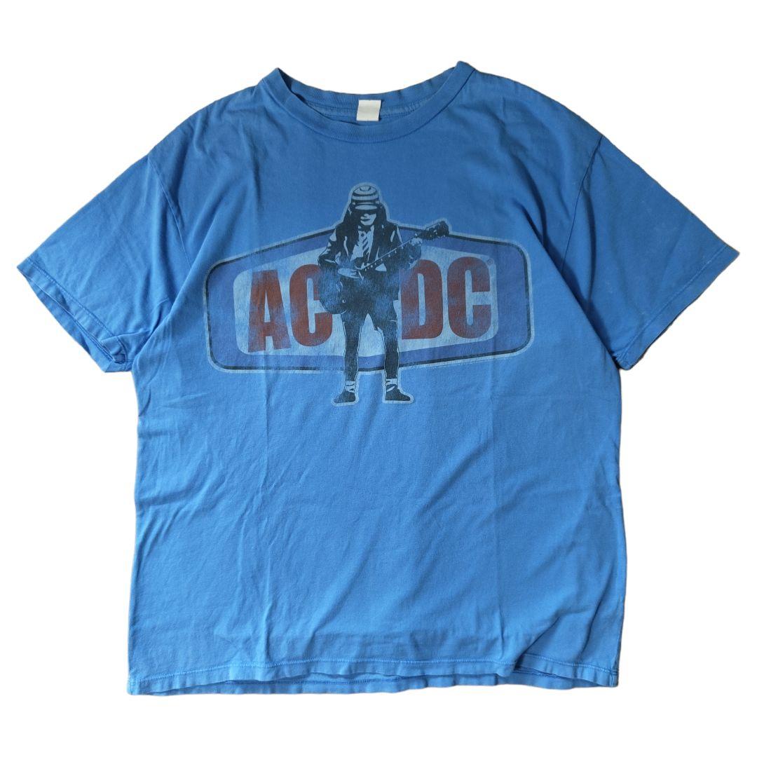 VINTAGE L Rock band T-shirt -ACDC-