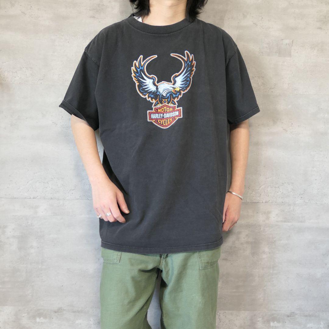 VINTAGE 90s XL Printed T-shhirt -Harley Davidson-