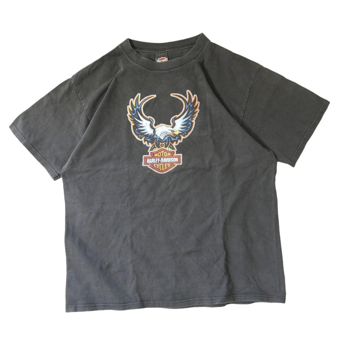 VINTAGE 90s XL Printed T-shhirt -Harley Davidson-