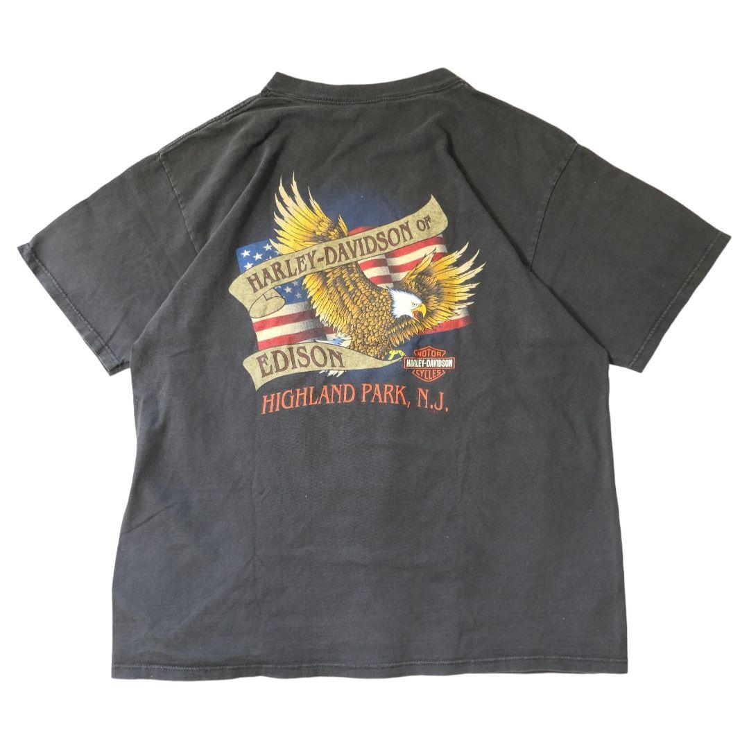 VINTAGE 90s XL Printed T-shhirt -Harley Davidson-