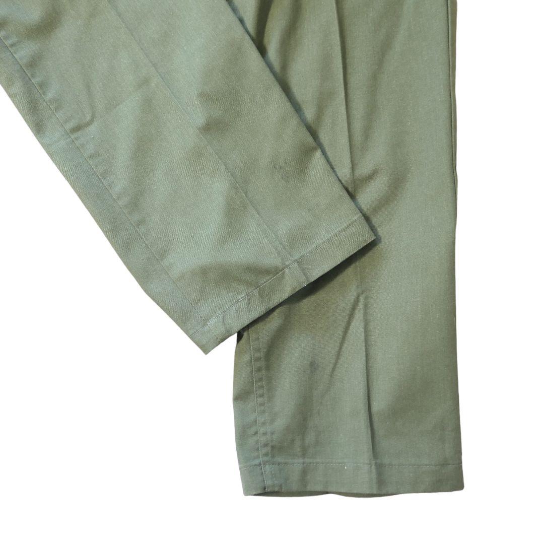 VINTAGE 80s 32inch OG-507 Baker pants -U.S.ARMY-