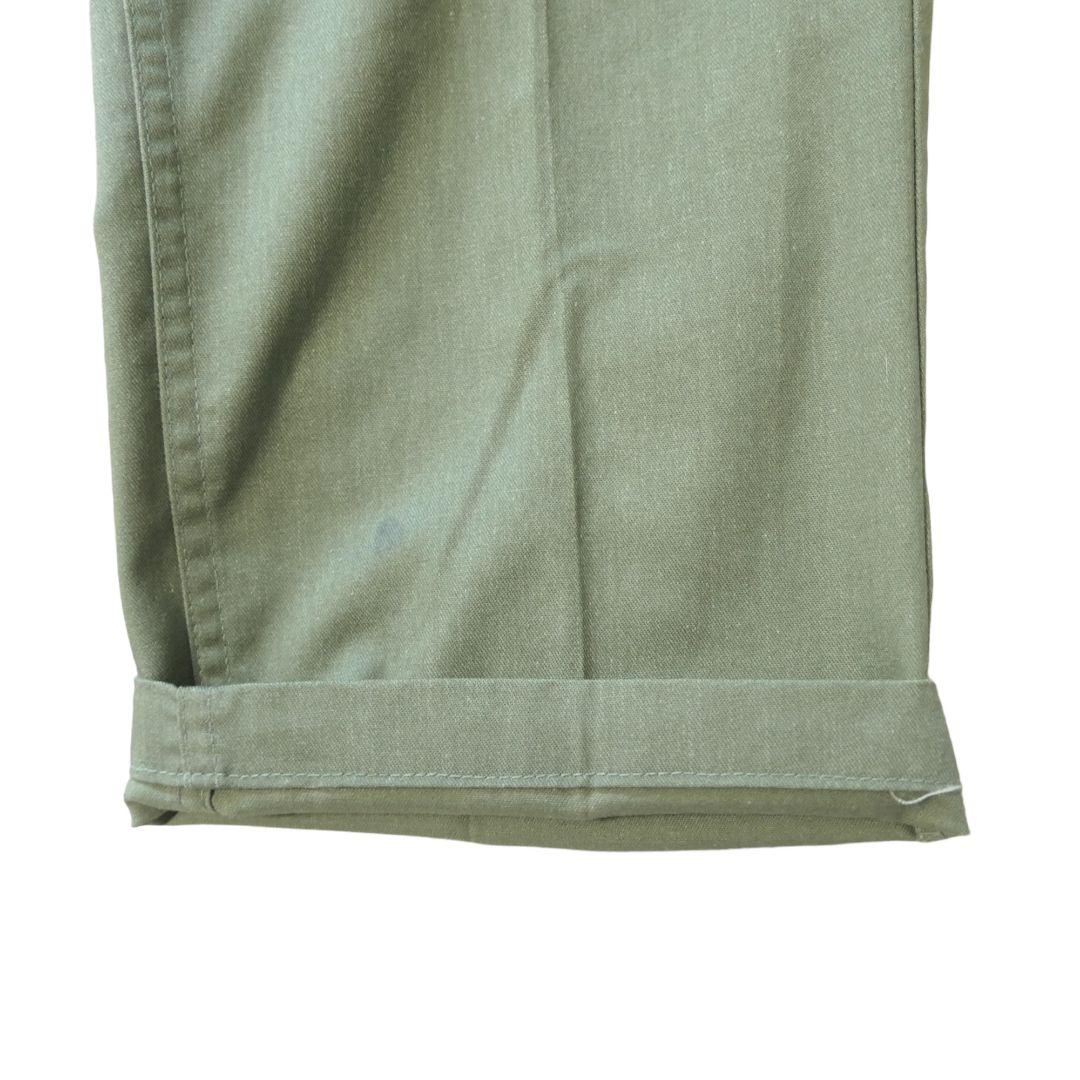 VINTAGE 80s 32inch OG-507 Baker pants -U.S.ARMY-