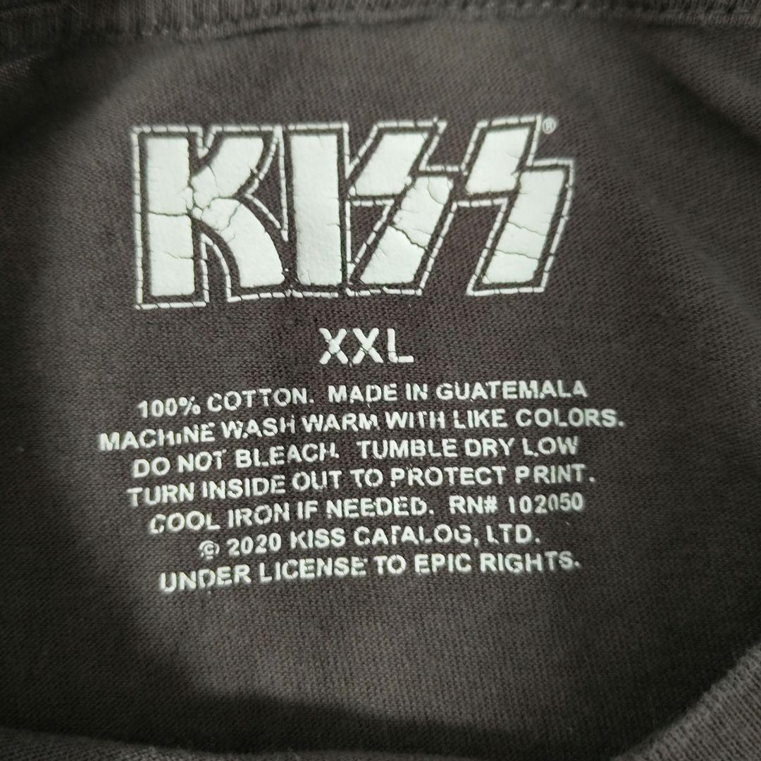USED XXL Rock band T-shirt -KISS-