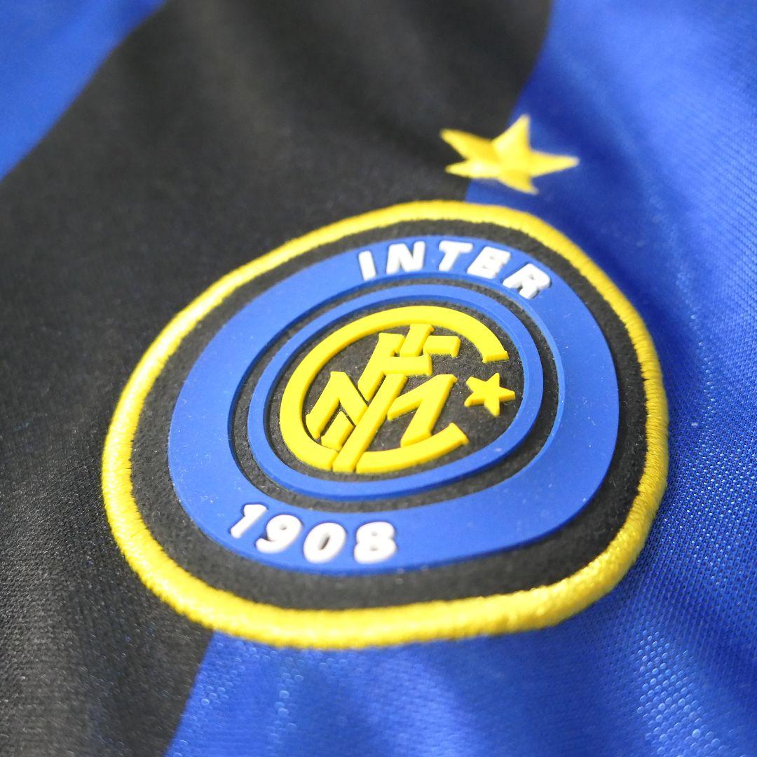 VINTAGE 90s L Soccer game shirt "INTER" -NIKE-