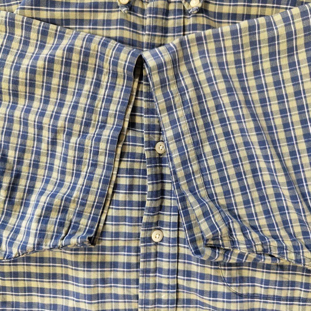 USED L Button down shirt -EddieBauer-