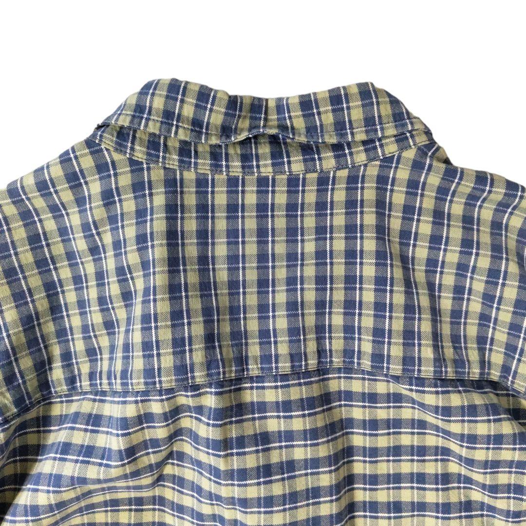 USED L Button down shirt -EddieBauer-