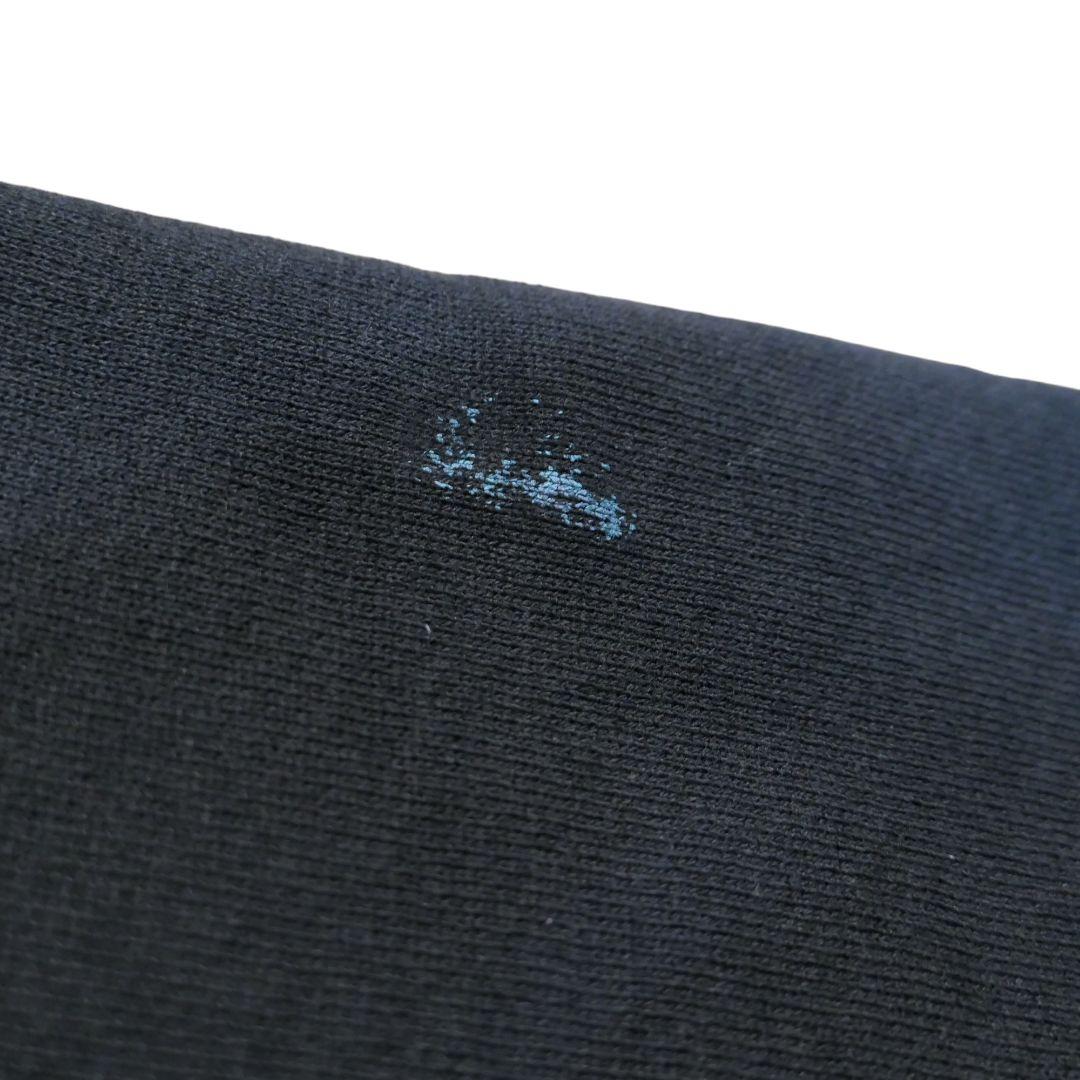 VINTAGE 90s XXL Logo Sweat "BLACK" -Russell Athletic-