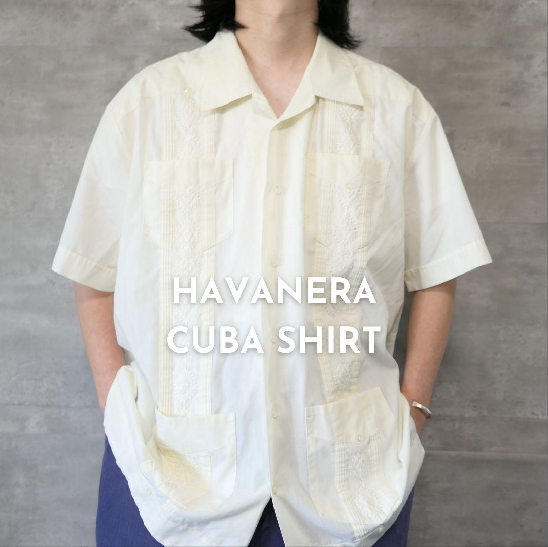 USED XL Cuba shirt -HAVANERA-