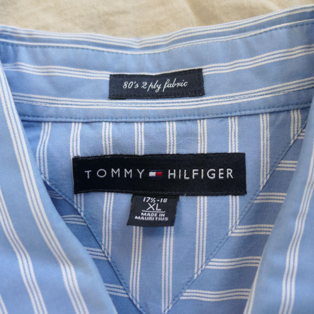 USED XL Stripe shirt -TOMMY HILFIGER-