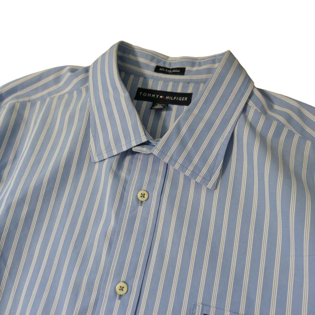 USED XL Stripe shirt -TOMMY HILFIGER-