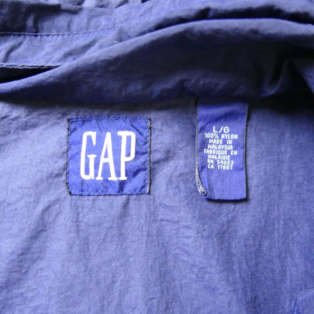 VINTAGE 90s L Nylon Anorak Park -GAP-