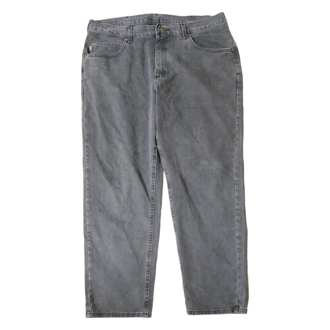USED 40inch Black denim pants -L.L.Bean-