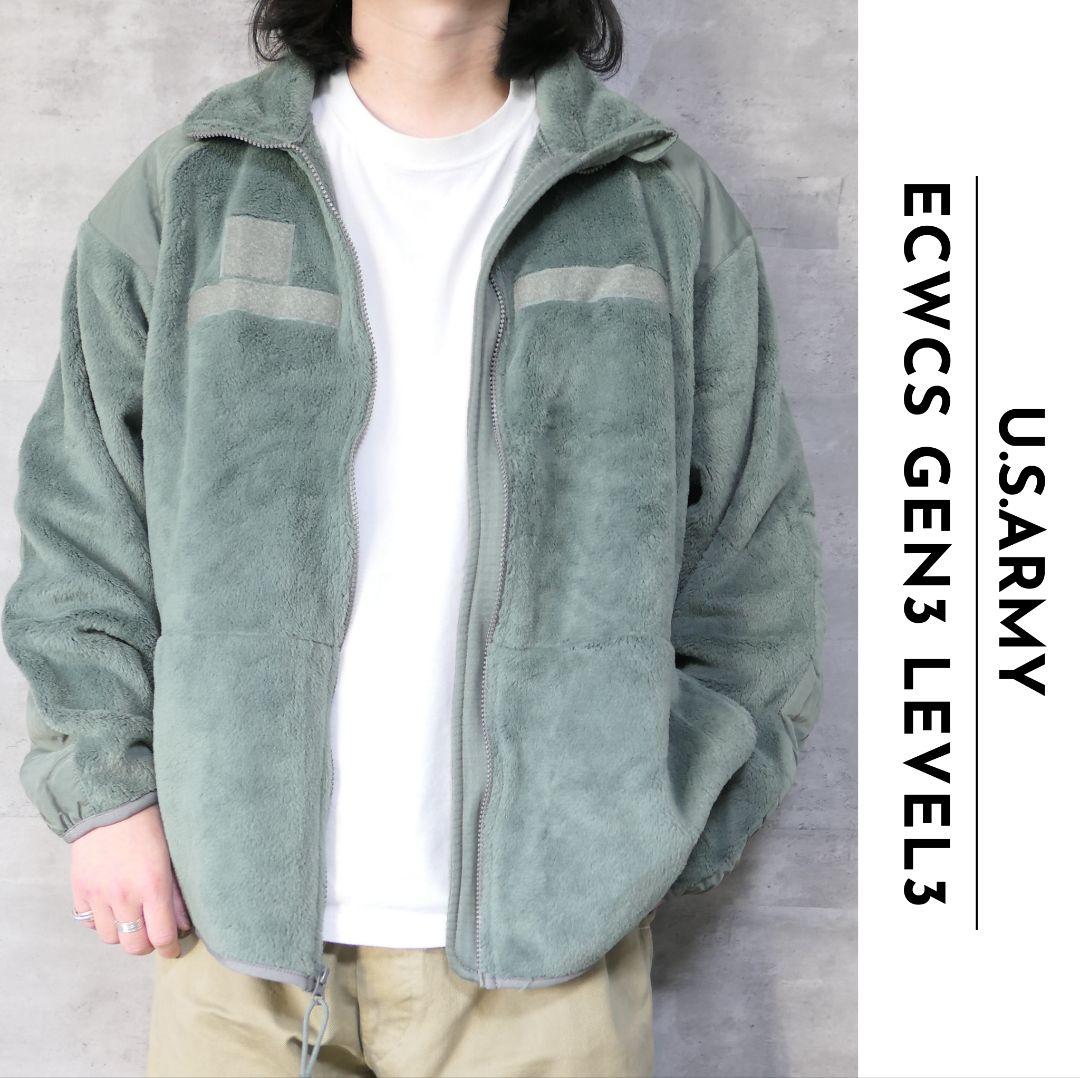 USED LARGE-REGULAR ECWCS GEN3 LEVEL3 Fleece jacket -U.S.ARMY-