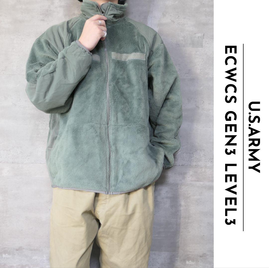 USED LARGE-REGULAR ECWCS GEN3 LEVEL3 Fleece jacket -U.S.ARMY-