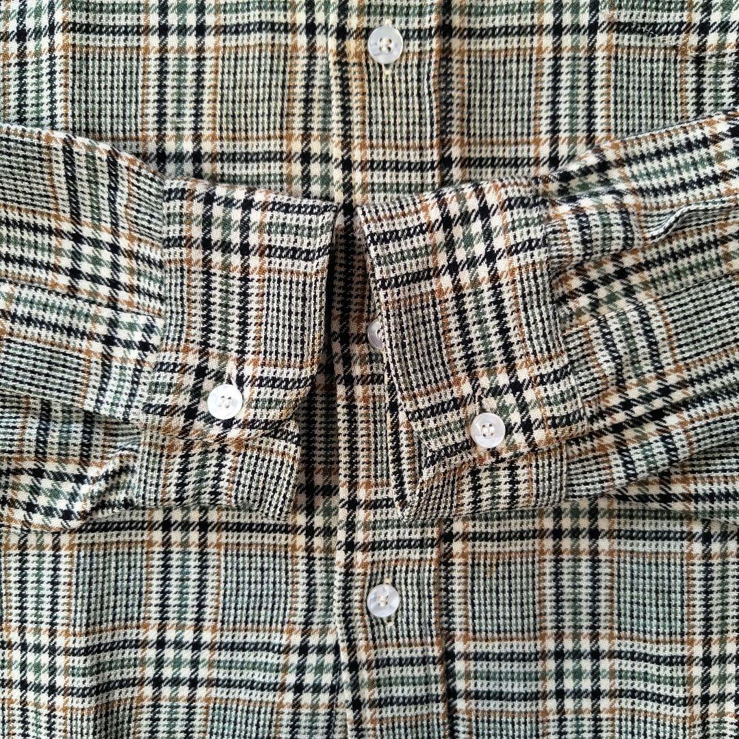 VINTAGE 70s XL Wool check shirt -PENDLETON-