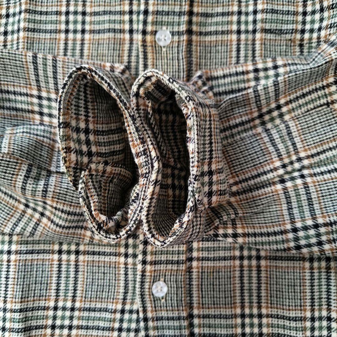 VINTAGE 70s XL Wool check shirt -PENDLETON-