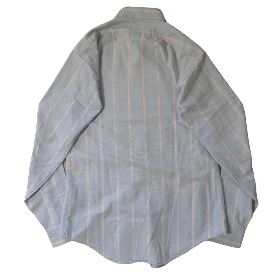 USED 15 1/2 Button down stripe shirt -Arrow-