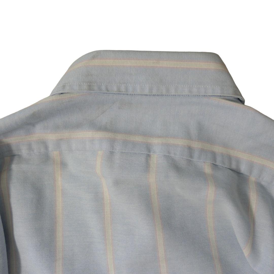 USED 15 1/2 Button down stripe shirt -Arrow-